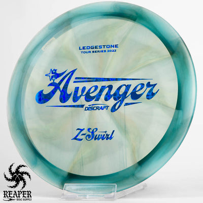 Discraft Z-Swirl Avenger (Ledgestone 2022) 173g-174g Blue-ish w/Blue Scales Stamp