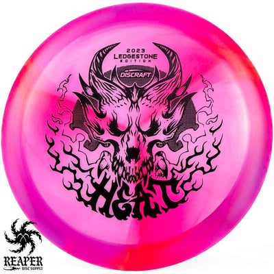 Discraft Z Swirl Heat (Ledgestone) 173g-174g Purple/Orange w/Black Stamp