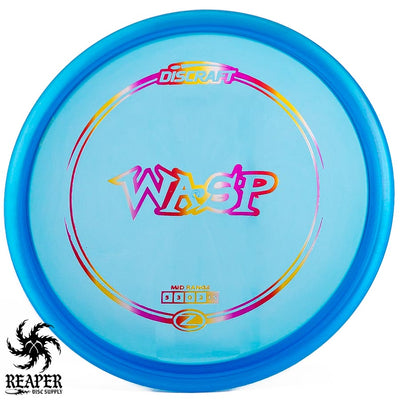 Discraft Z Wasp 175g-176g Blue w/Rainbow Sunset Stamp