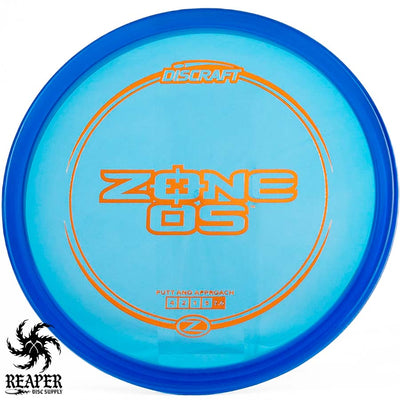 Discraft Z Zone OS 173g-174g Blue w/Orange Stamp