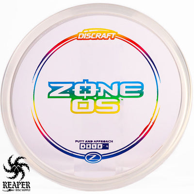 Discraft Z Zone OS 173g-174g Clear w/Rainbow Stamp