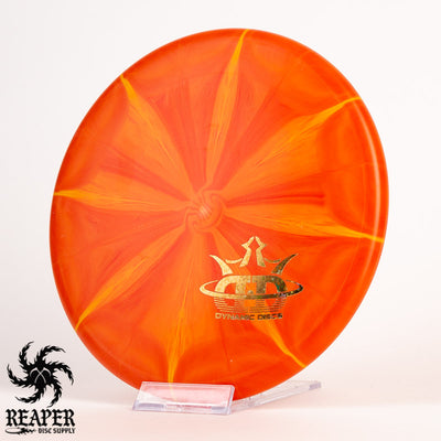 Dynamic Discs Classic Burst EMAC Judge 173g Yellow/Orange w/Gold Star FollowThru Stamp