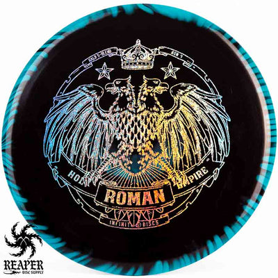 Infinite Discs Halo S-Blend Roman 168g Teal w/Holo Dots Stamp
