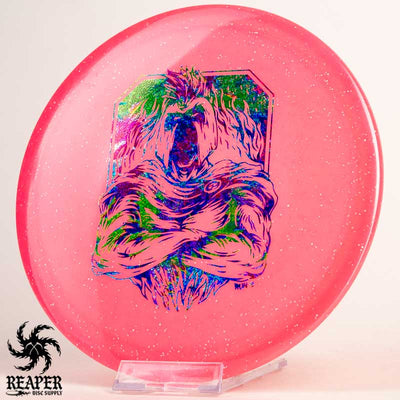 Infinite Discs Metal Flake Glow Centurion (C-Blend) 173g-175g Pink w/Partytime Stamp