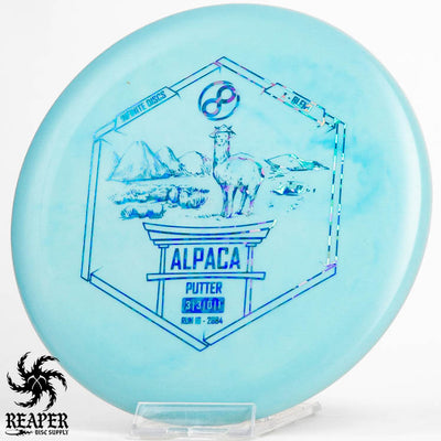 Infinite Discs X-Blend Alpaca  171g Blue w/Blue Shatter Stamp