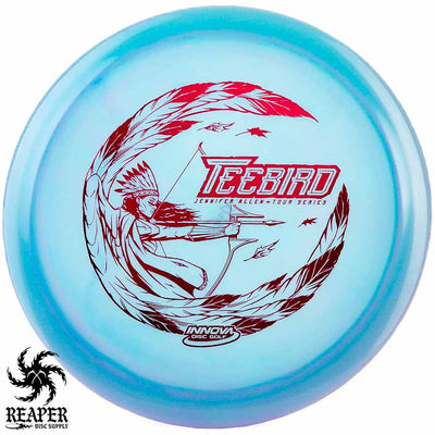 Innova Color Glow Teebird Jennifer Allen Tour Series 2022 173g - 175g Blurple w/Magenta Stamp