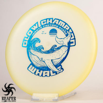 Innova Champion Glow Whale 170g Glow w/Blue Shatter Stamp