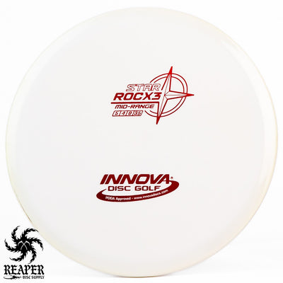 Innova Star RocX3 180g White w/Red Stamp