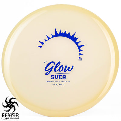 Kastaplast K1 Glow Svea 177g Glow w/Blue Shatter Stamp