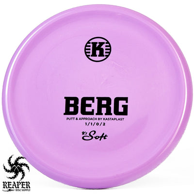 Kastaplast K1 Soft Berg 173g Purple w/Black Stamp