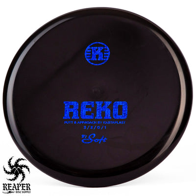 Kastaplast K1 Soft Reko 171g Black w/Blue Shatter Stamp