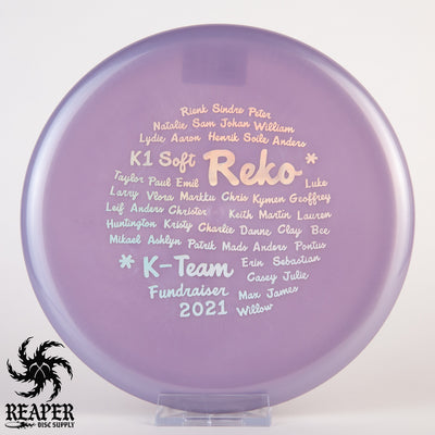 Kastaplast K1 Soft Reko (Team Series) 174g Lavender w/Silver Holographic Stamp