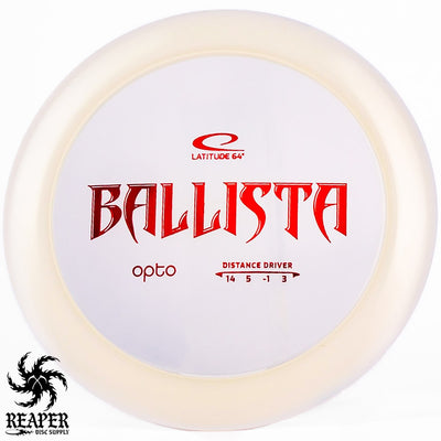 Latitude 64 Opto Ballista 171g Clear-ish w/Red Stamp