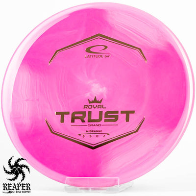 Latitude 64 Royal Grand Trust 180g Pink w/Gold Stamp