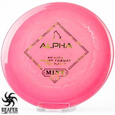 Mint Discs Apex Alpha 175g Pink w/Camp Stamp