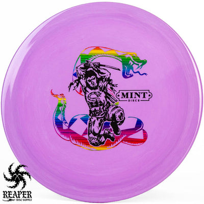 Mint Discs Apex Diamondback (LE Superhero) 169g Purple w/Rainbow Lasers Stamp