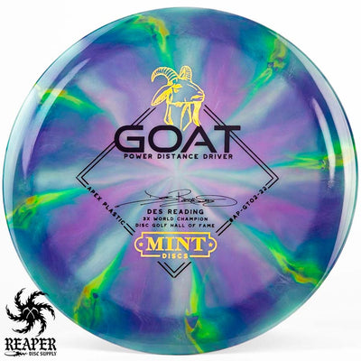Mint Discs Apex Goat 172g Purple/Green w/Holographic Stamp
