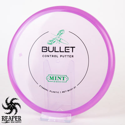 Mint Disc Eternal Bullet (First Run) 167g Purple w/Green Digital Stamp 