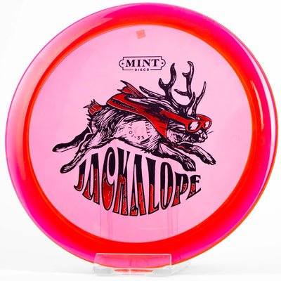 Mint Discs Eternal Jackalope (Jumping Jax) 165g Orange/Pink w/Red Stamp