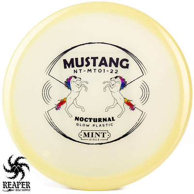 Mint Discs Nocturnal Glow Mustang 177g Glow w/Rainbow  Stamp