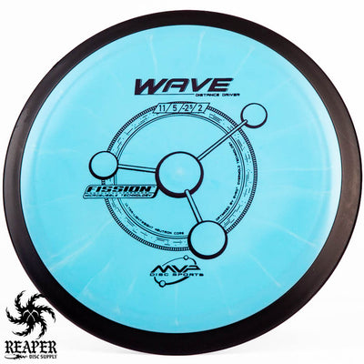 MVP Fission Wave 165g Blue w/Black Stamp
