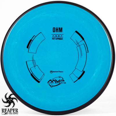 MVP Neutron Ohm 170g Blue w/Black Stamp