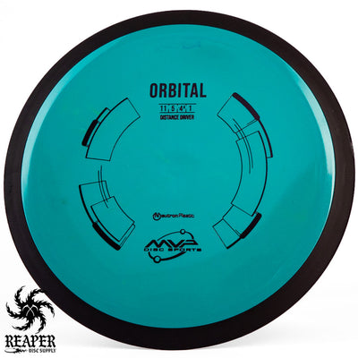 MVP Neutron Orbital 163g Teal w/Black Stamp