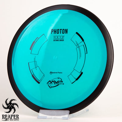 MVP Neutron Photon 167g Teal w/Black Stamp