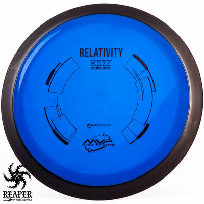 MVP Neutron Relativity 175g Blue w/Black Stamp