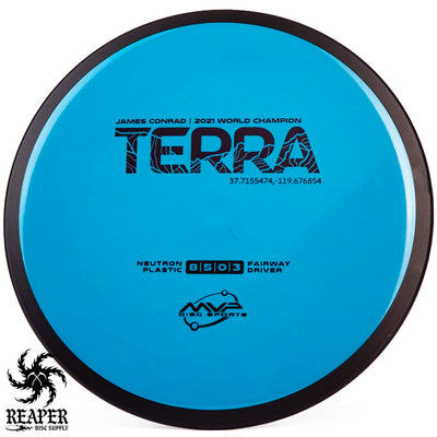 MVP Neutron Terra 172g Blue w/Black Stamp