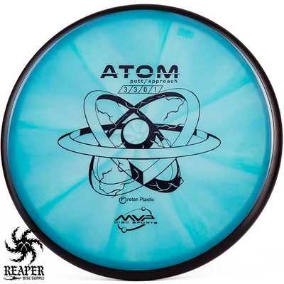 MVP Proton Atom 173g Blue-ish w/Black Stamp