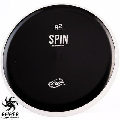 MVP R2 Neutron Spin 172g Black w/Silver Stamp
