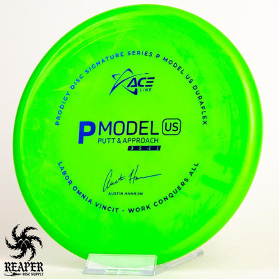 Prodigy P Model US Duraflex (Austin Hannum Tour Series) 175g Green w/Blue Stamp