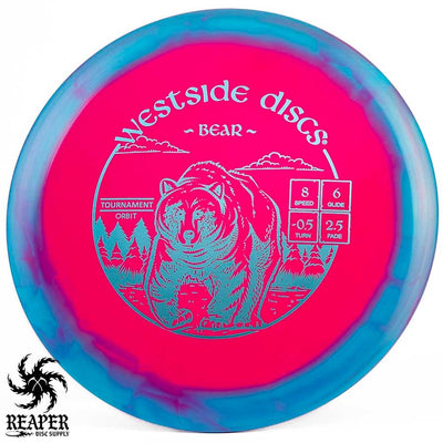 Westside Discs Tournament Orbit Bear 176g Blue w/Blue Stamp