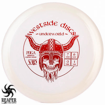 Westside Discs VIP Underworld 174g White w/Red Stamp